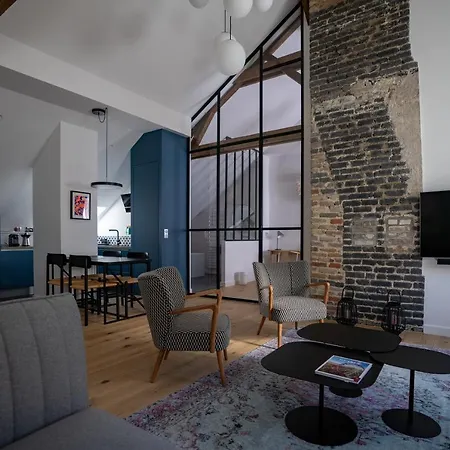 Krafft, Centre Ville, Climatise, Baignoire Double - La Cle Des Sacres ランス